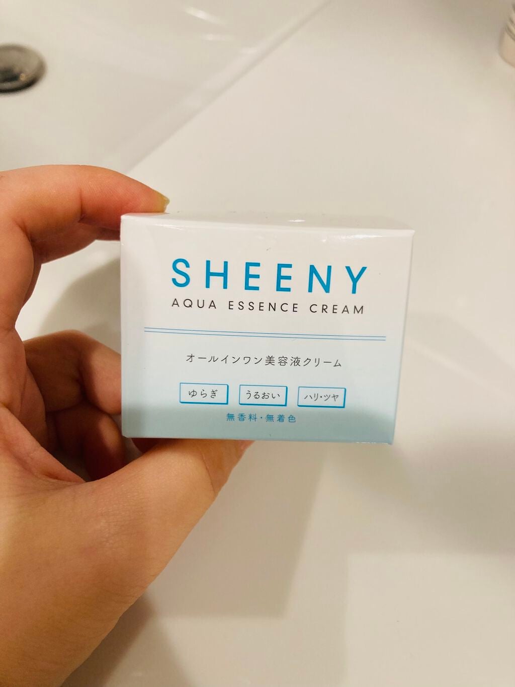 アクアエッセンスクリーム/SHEENY/フェイスクリームを使ったクチコミ(1枚目)