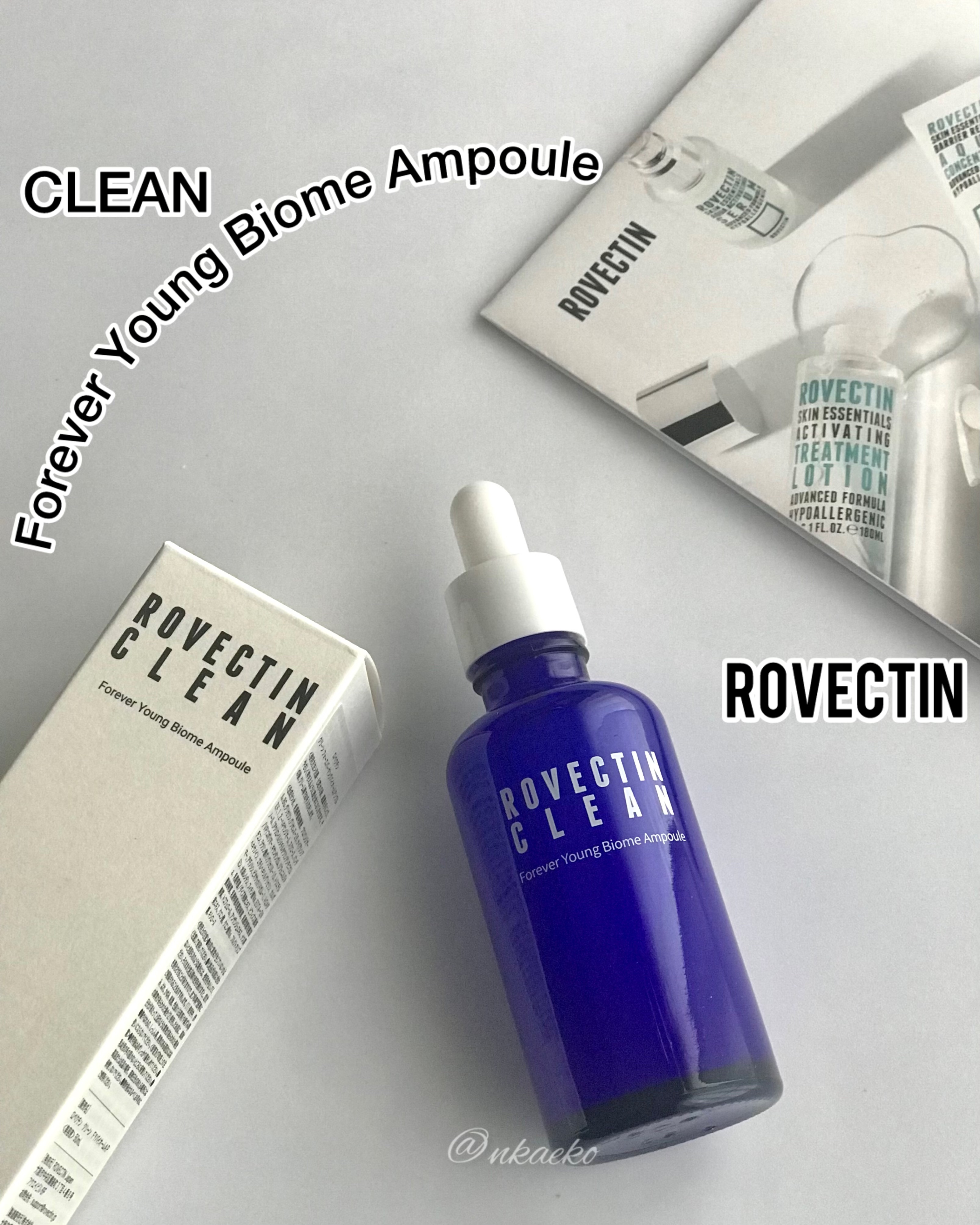 クリーン フォーエバーヤング バイオームアンプル/ロベクチン/美容液を使ったクチコミ（1枚目）