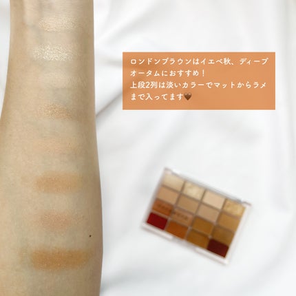 ソフトブラーリングアイパレット/wakemake/アイシャドウパレットを使ったクチコミ(3枚目)