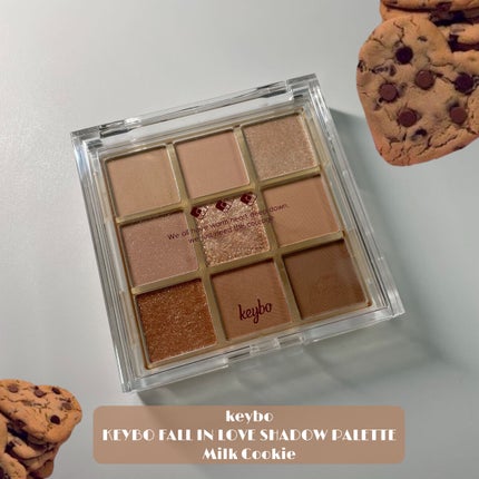 KEYBO FALL IN LOVE SHADOW PALETTE/keybo/アイシャドウパレットを使ったクチコミ(2枚目)