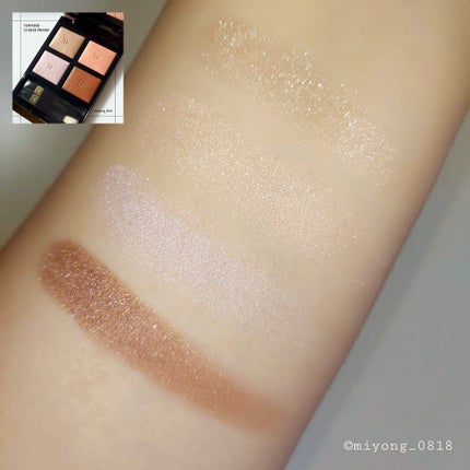 アイ カラー クォード/TOM FORD BEAUTY/アイシャドウパレットを使ったクチコミ(3枚目)