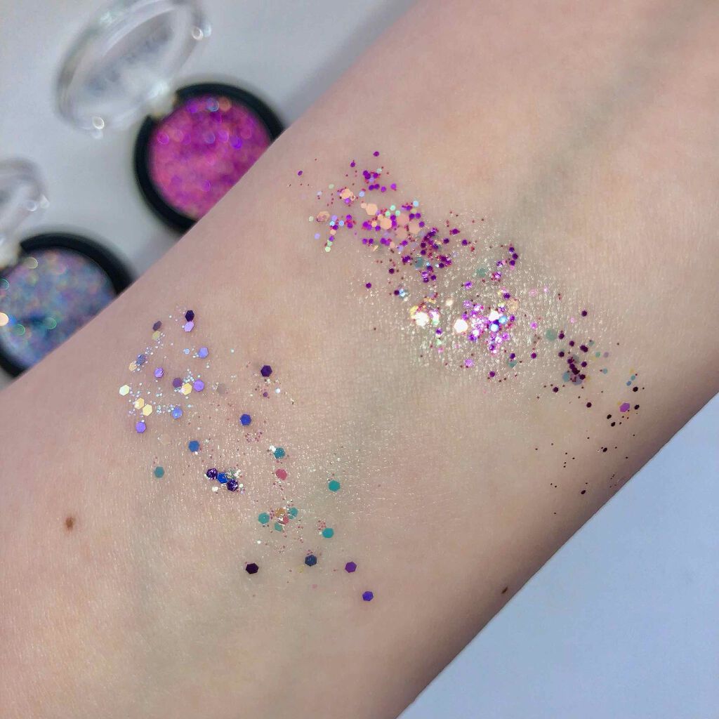 URGLAM GLITTER GEM/U R GLAM/ジェル・クリームチークを使ったクチコミ(4枚目)