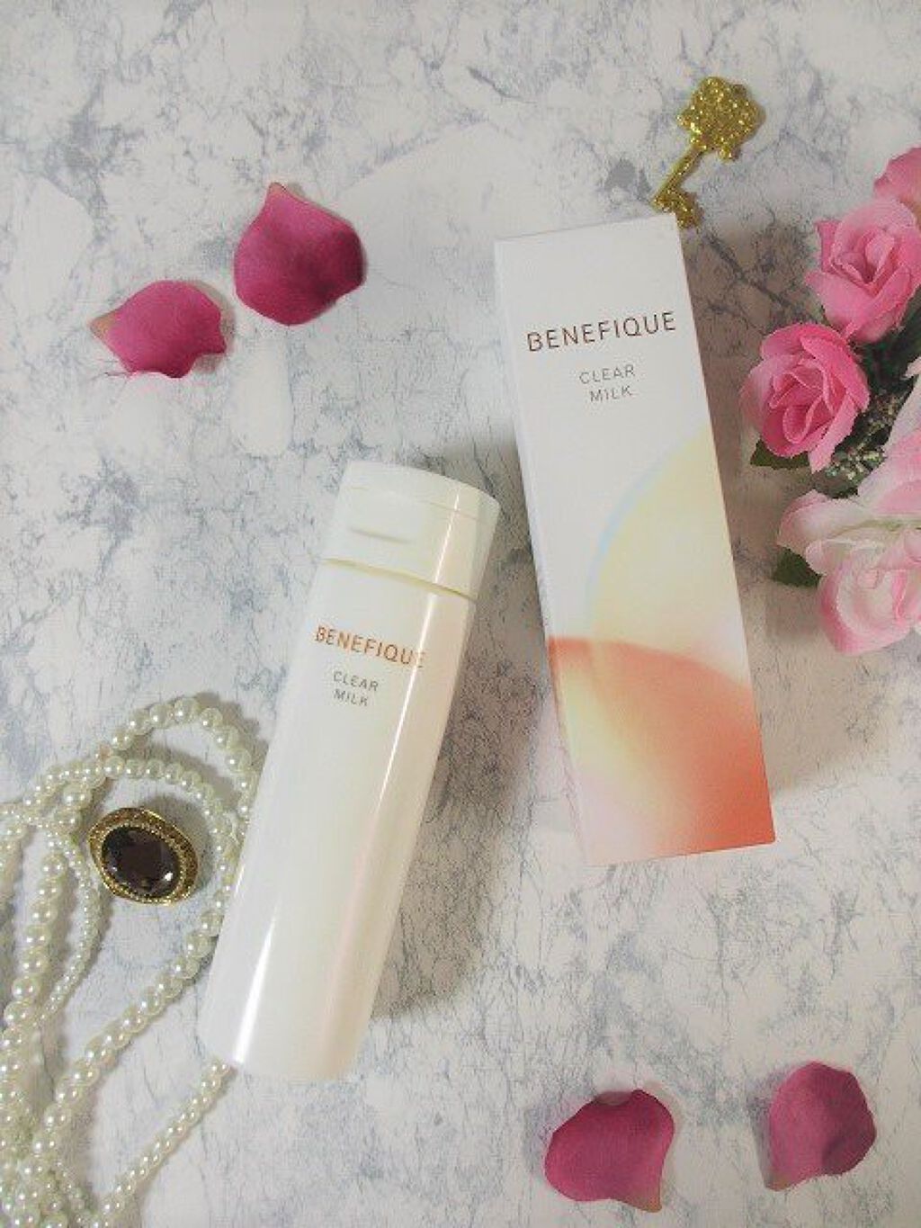 クリアミルク/BENEFIQUE/その他洗顔料を使ったクチコミ（3枚目）