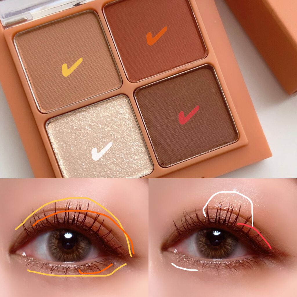 ベターザンアイズ ミュージックシリーズ/rom&nd/アイシャドウパレットを使ったクチコミ(3枚目)