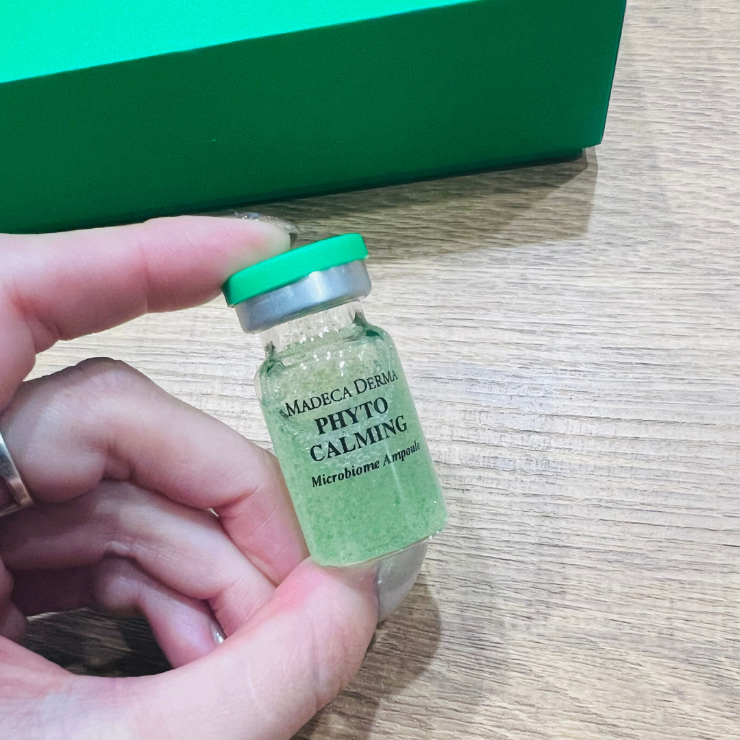 フィトカーミング マイクロバイオームアンプル/マデカダーマ/美容液を使ったクチコミ（3枚目）