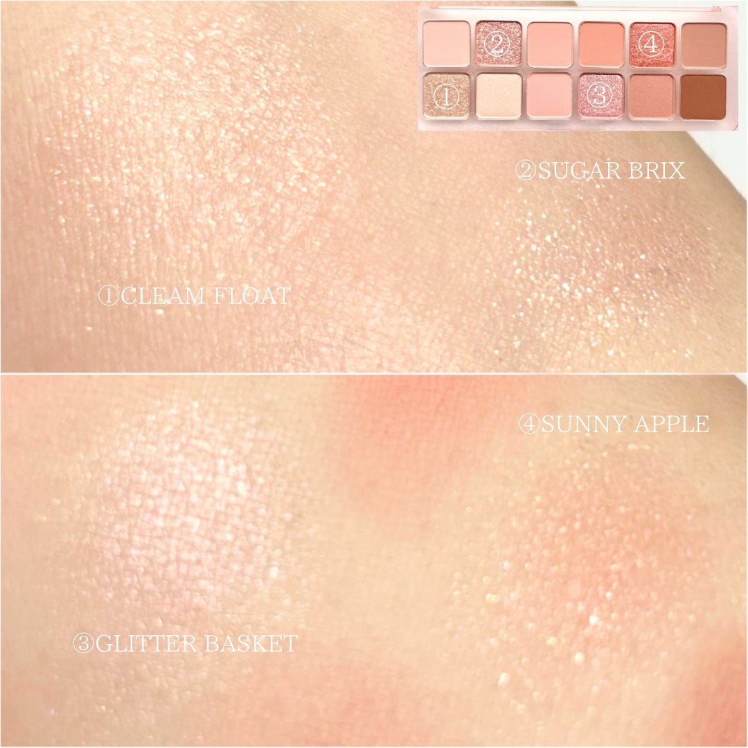 プロ アイ パレット エアー/CLIO/アイシャドウパレットを使ったクチコミ(4枚目)