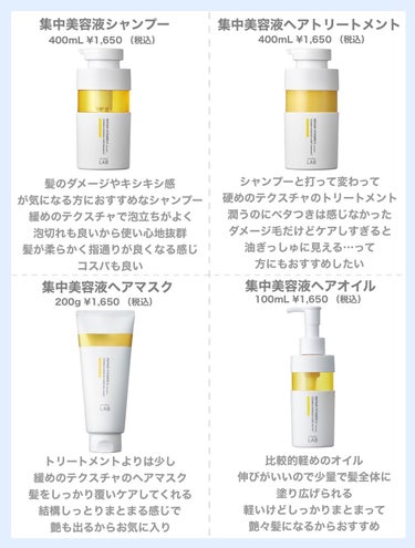 unlabel V リペア ヘアマスクのクチコミ「ビタミンCの美容液がバズりまくってるアンレーベルからヘアケアラインが登場❕✨



unlab.....」（2枚目）