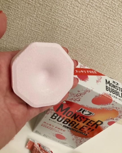 モンスターバブル スッキリFREE /バブ/炭酸系入浴剤を使ったクチコミ(1枚目)