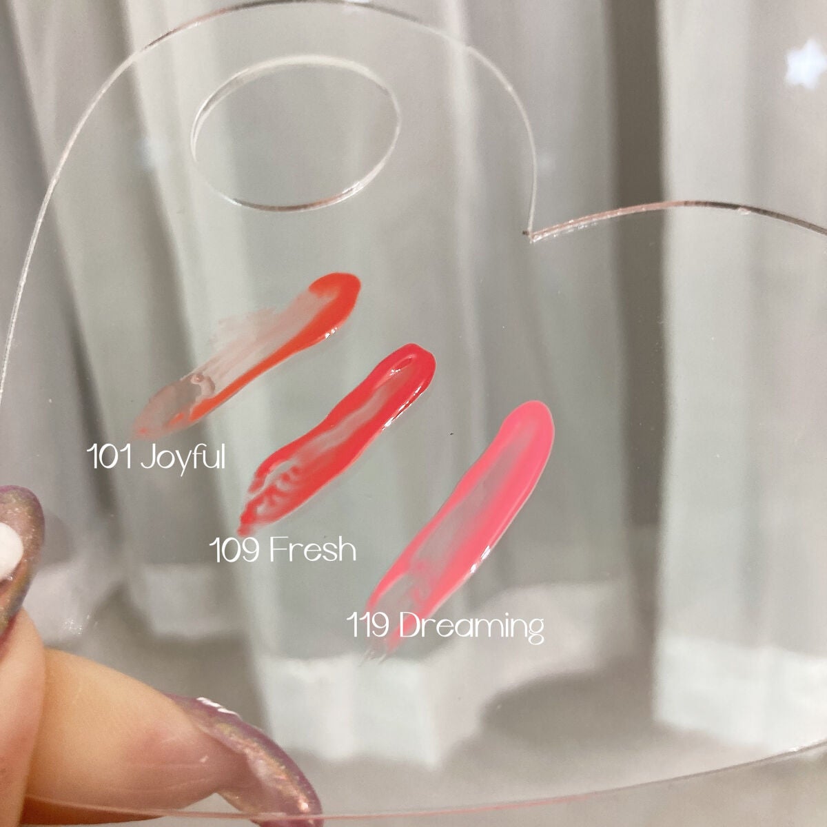 フルーティーグラムティント/Laka/リップティントを使ったクチコミ(1枚目)