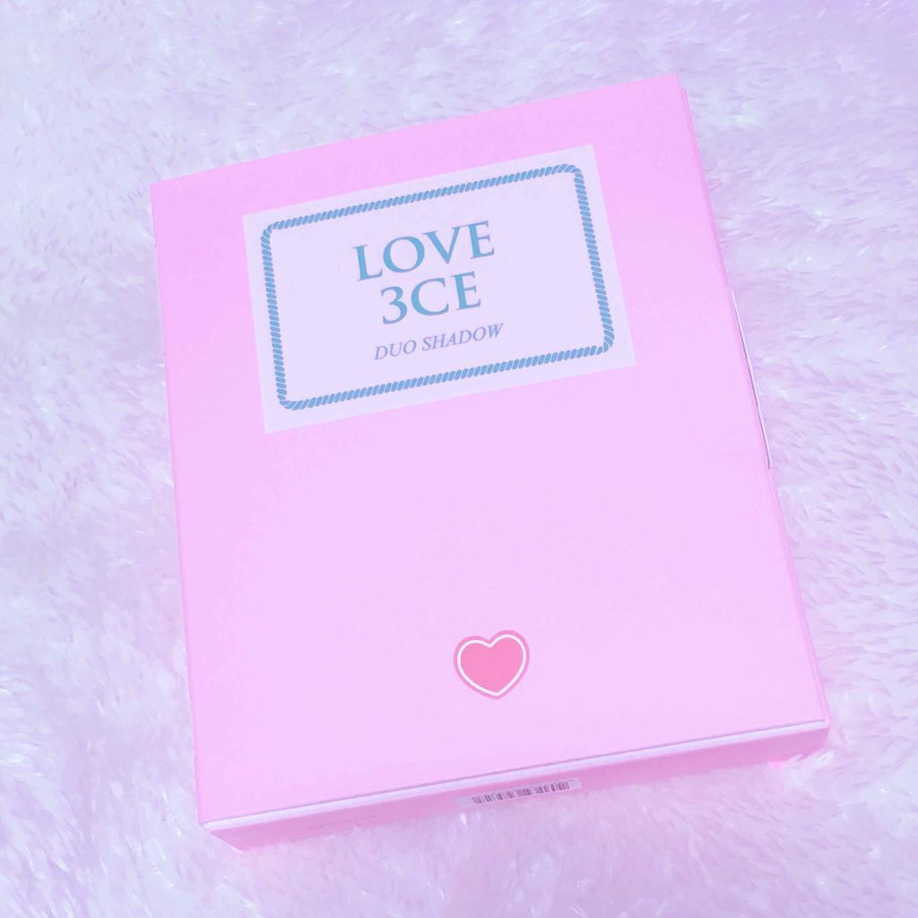 LOVE 3ce DUO SHADOW/3CE/アイシャドウパレットを使ったクチコミ（1枚目）