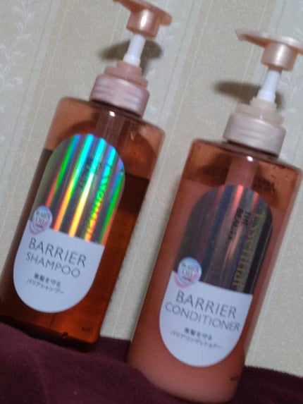 ザビューティ 髪のキメ美容素髪を守る バリアシャンプー/コンディショナー/エッセンシャル/シャンプー・コンディショナーを使ったクチコミ(1枚目)