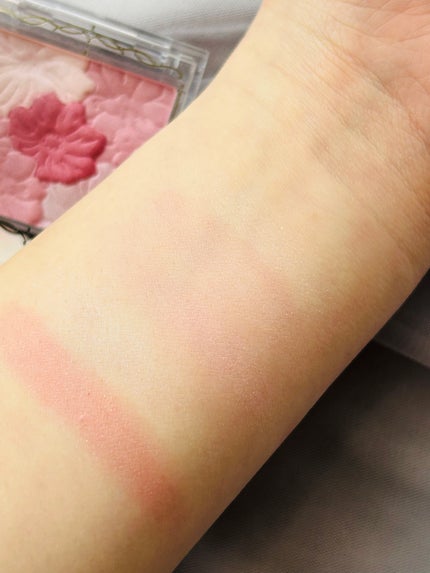 グロウフルールチークス/キャンメイク/パウダーチークを使ったクチコミ(2枚目)