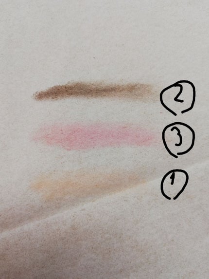 カンコレアイシャドウ/DAISO/アイシャドウパレットを使ったクチコミ(4枚目)