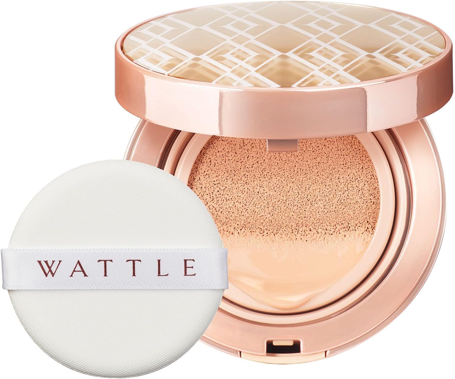 WATTLEクッションファンデーション 02 ライトベージュ