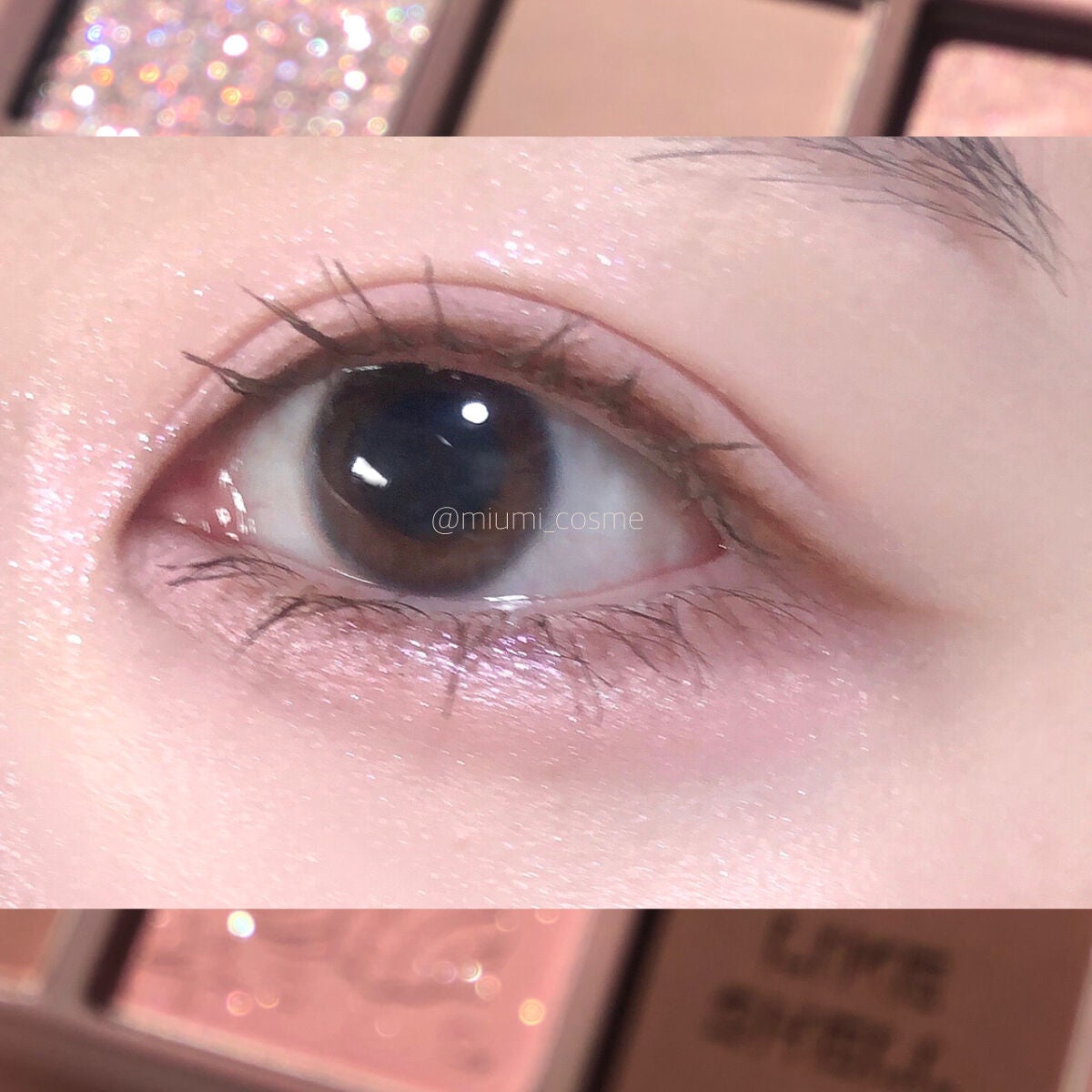 マイフェイブムードアイパレット 9カラー/HOLIKA HOLIKA/アイシャドウパレットを使ったクチコミ(4枚目)