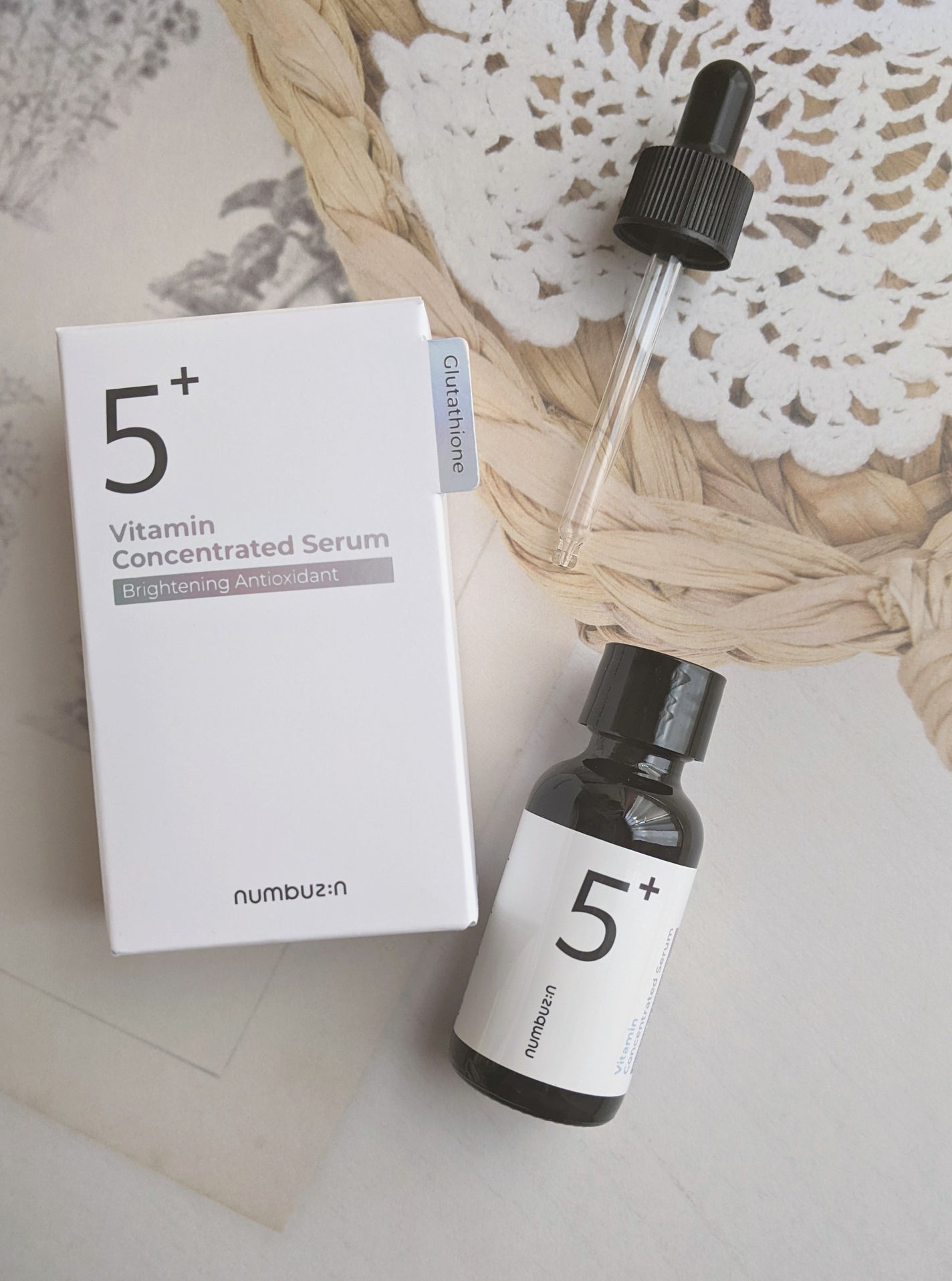 5番 白玉グルタチオンC美容液/numbuzin/美容液を使ったクチコミ(1枚目)