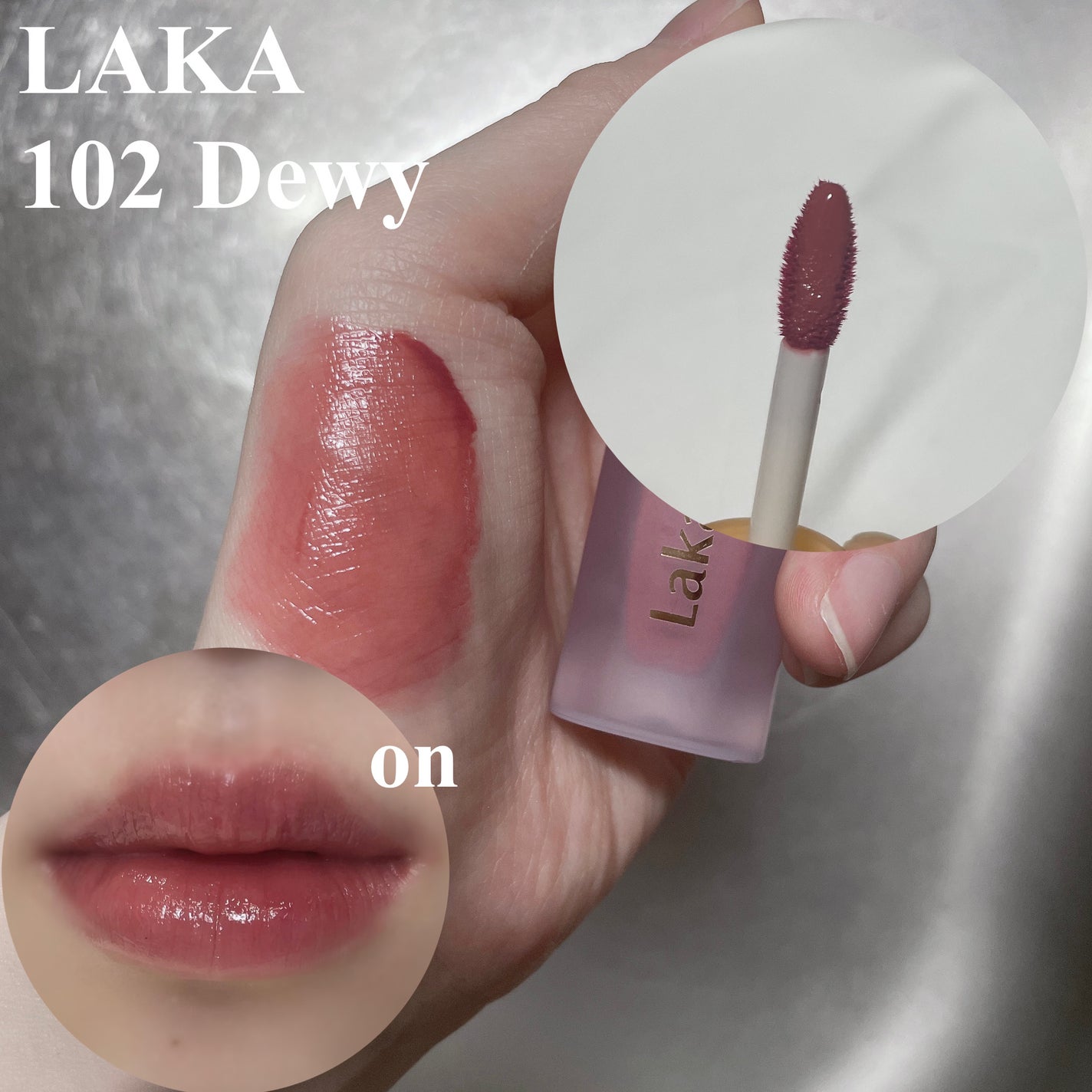 フルーティーグラムティント/Laka/リップティントを使ったクチコミ(1枚目)