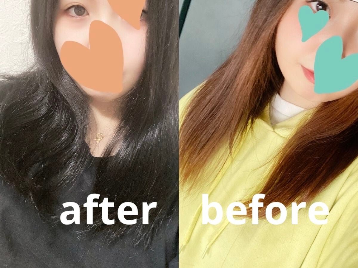 泡カラー 髪色もどし/リーゼ/ヘアカラーを使ったクチコミ(2枚目)