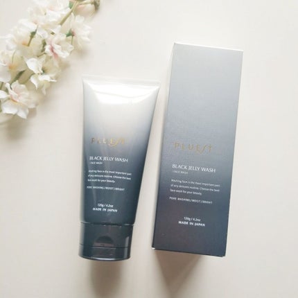 BLACK JELLY WASH(ブラックジェリーウォッシュ)/PLUEST/その他洗顔料を使ったクチコミ(2枚目)
