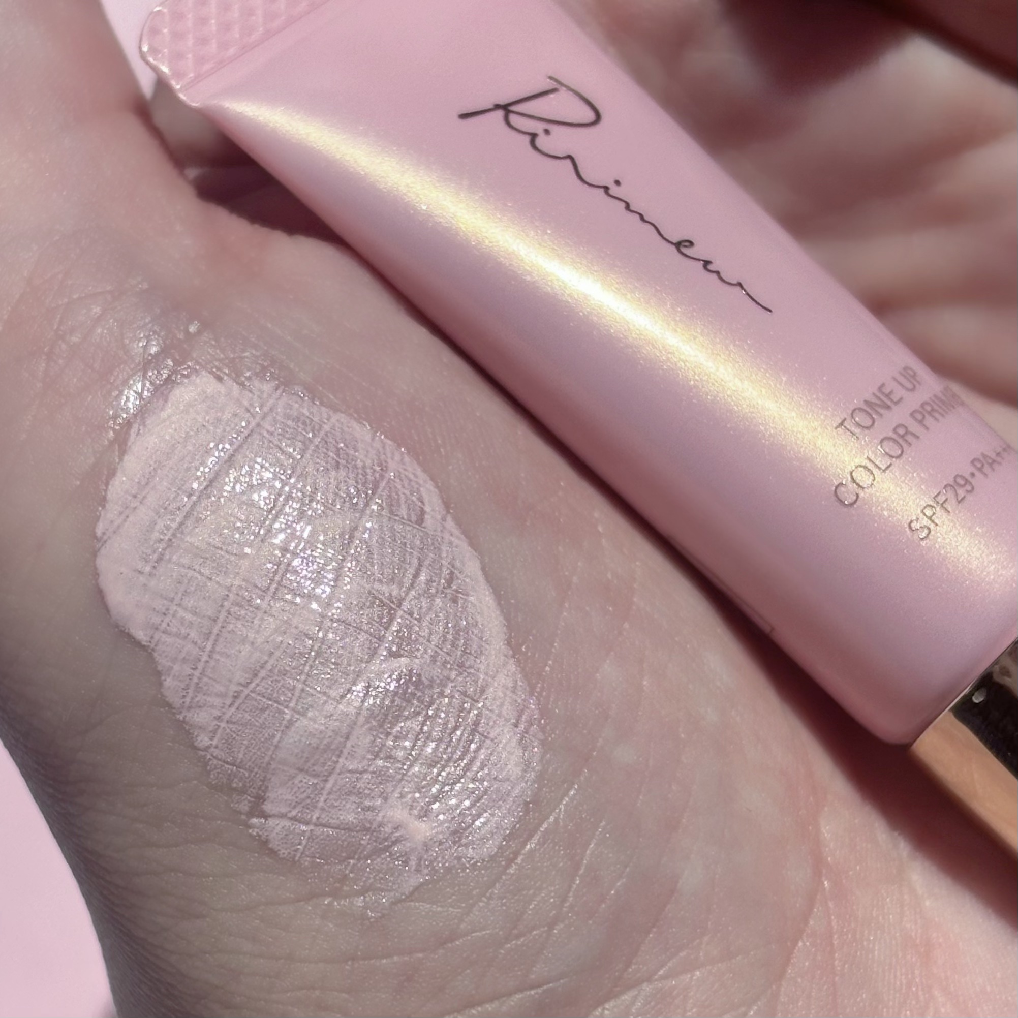 トーンアップカラープライマー /Ririmew/化粧下地を使ったクチコミ（2枚目）