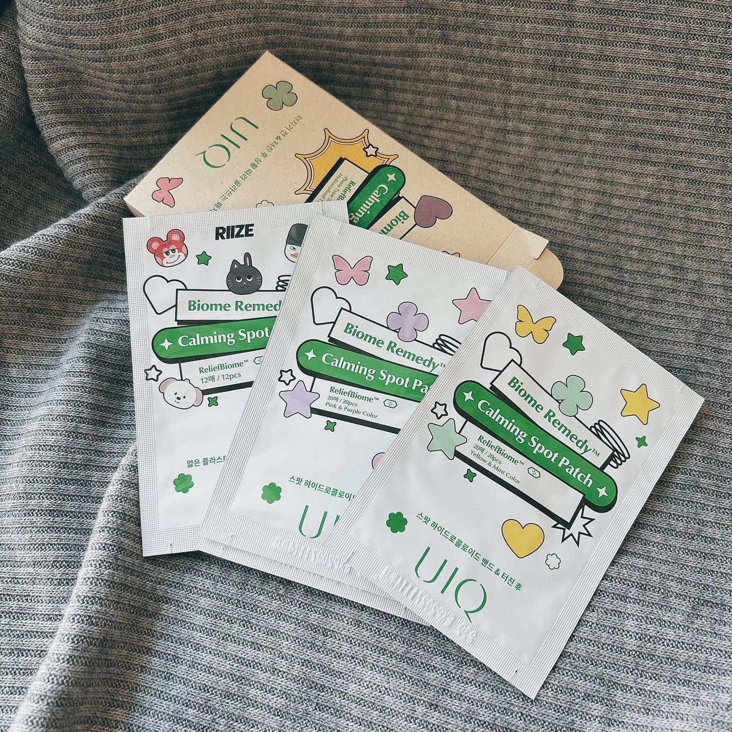 kz*フォロバ💯 on LIPS 「UIQユイクカーミングスポットパッチ見て見て♡かわいいパッチ😍..」(4枚目)