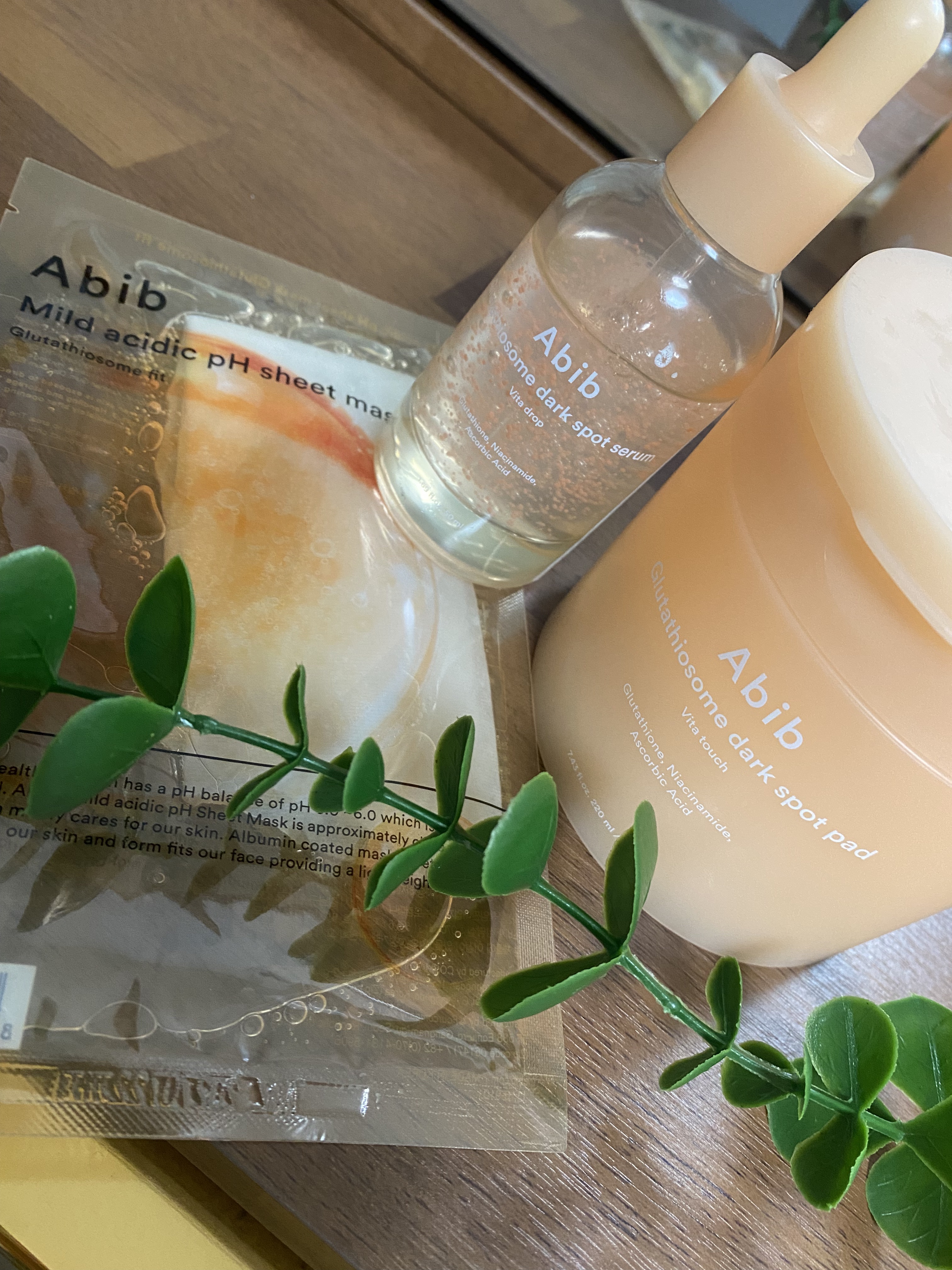 グルタチオンソームダークスポットセラムビタドロップ/Abib /美容液を使ったクチコミ（1枚目）