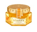 &honey ＆honey キンモクセイ クレンジングバーム クリア