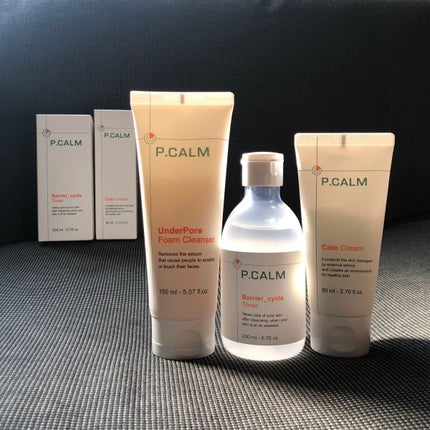 アンダーポアフォームクレンザー/P.CALM/洗顔フォームを使ったクチコミ(1枚目)