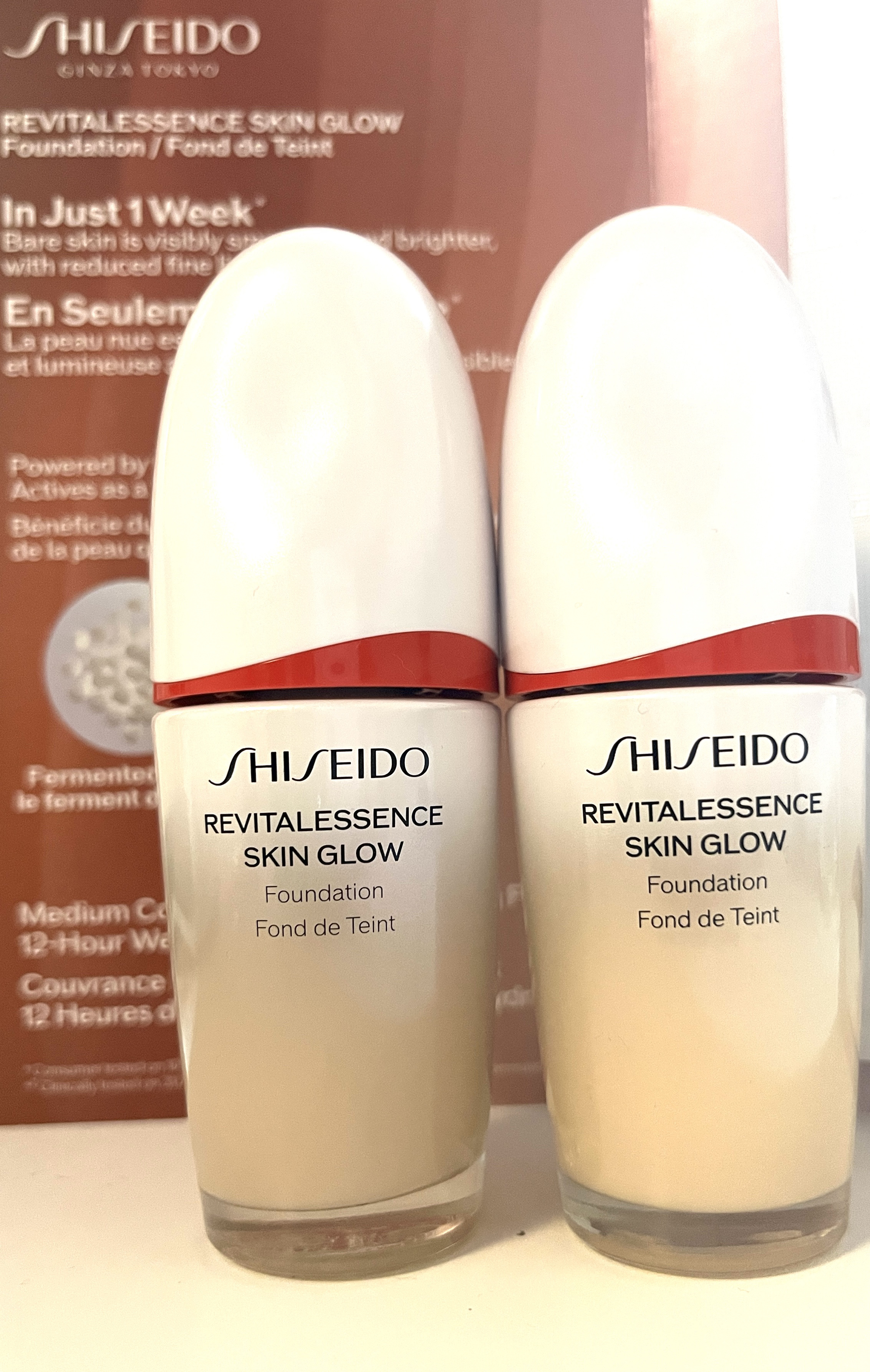 エッセンス スキングロウ ファンデーション 160 Shell/SHISEIDO/リキッドファンデーションを使ったクチコミ（2枚目）