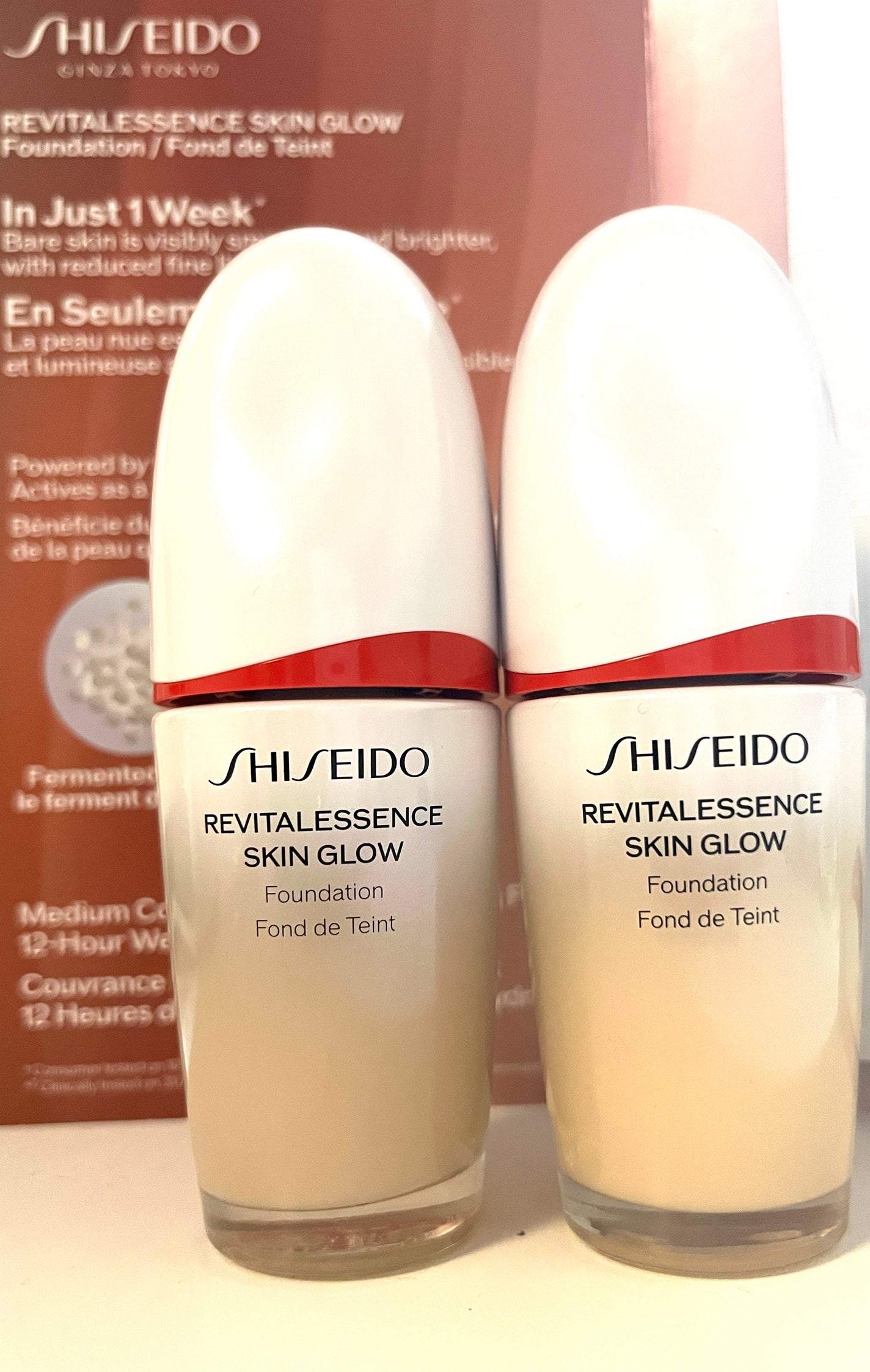 エッセンス スキングロウ ファンデーション/SHISEIDO/リキッドファンデーションを使ったクチコミ(2枚目)