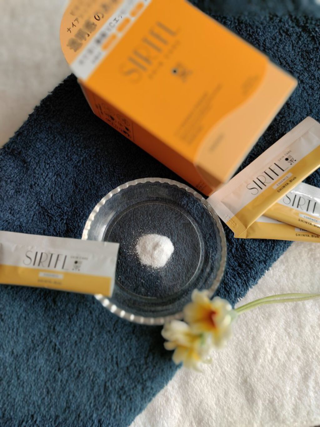 ブライトV.Cエッセンスパウダー/SIRTFL/その他スキンケアを使ったクチコミ（2枚目）