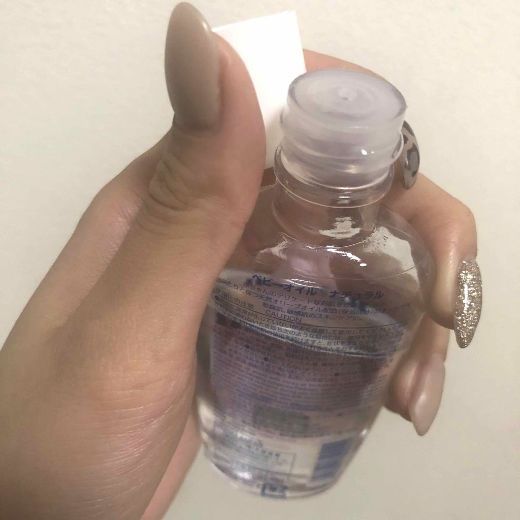 ベビーオイル ナチュラル/DAISO/ボディオイルを使ったクチコミ（3枚目）