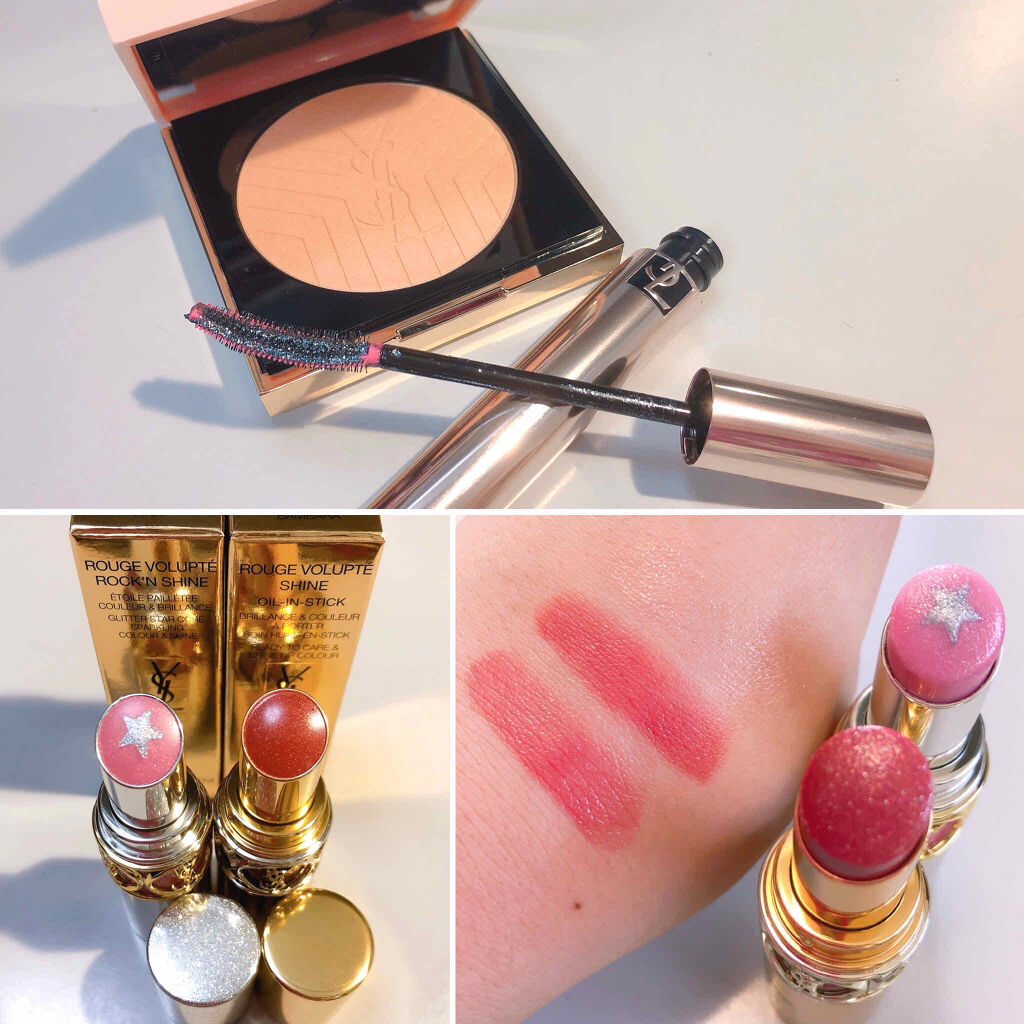 ルージュ ヴォリュプテ ロックシャイン/YVES SAINT LAURENT BEAUTE/口紅を使ったクチコミ（1枚目）