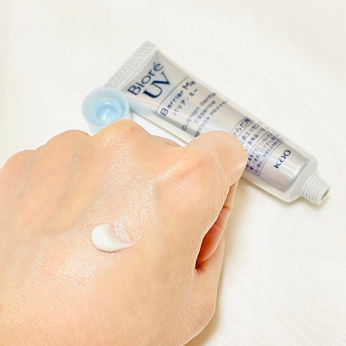 ビオレUV バリアミー クッションジェントルエッセンス /ビオレ/日焼け止めクリームを使ったクチコミ(4枚目)