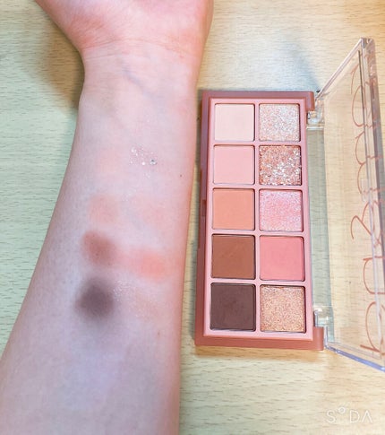 ベターザンパレット/rom&nd/アイシャドウパレットを使ったクチコミ(2枚目)