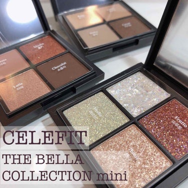 CELEFIT The Bella collection eyeshadow paletteのクチコミ「めちゃくちゃ可愛すぎる🥺💓💓
CELEFIT
THE BELLA COLLECTION min.....」（1枚目）