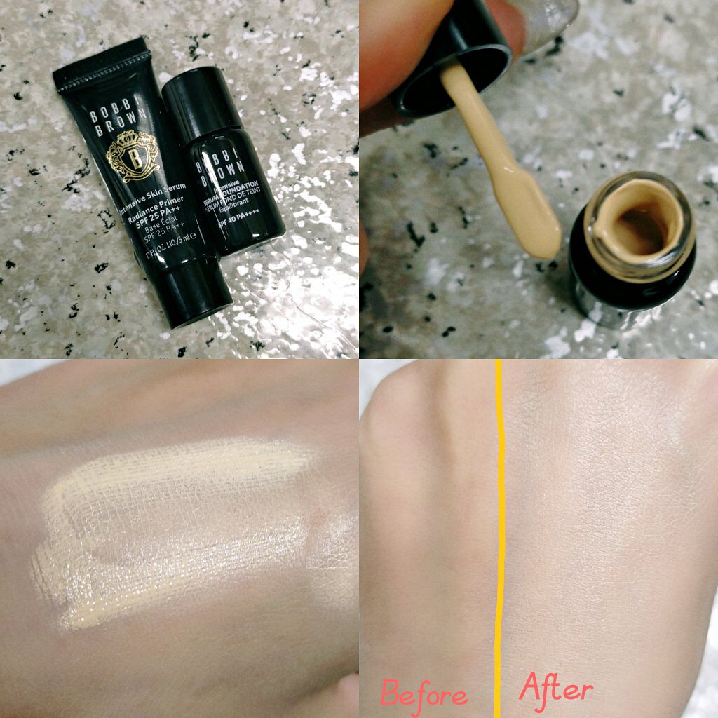 インテンシブ セラム ファンデーション/BOBBI BROWN/リキッドファンデーションを使ったクチコミ（3枚目）