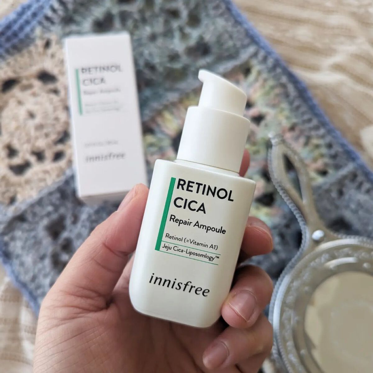 レチノール　シカ　リペア　セラム/innisfree/美容液を使ったクチコミ（1枚目）