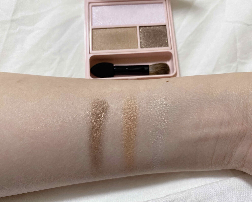 フーミー アイシャドウパレット center pink/WHOMEE/アイシャドウパレットを使ったクチコミ（3枚目）