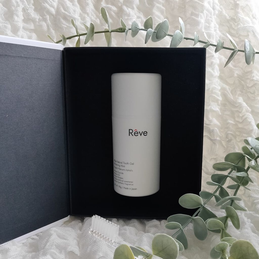 reve ナチュラルトゥースジェル/Allbe/歯磨き粉を使ったクチコミ(2枚目)