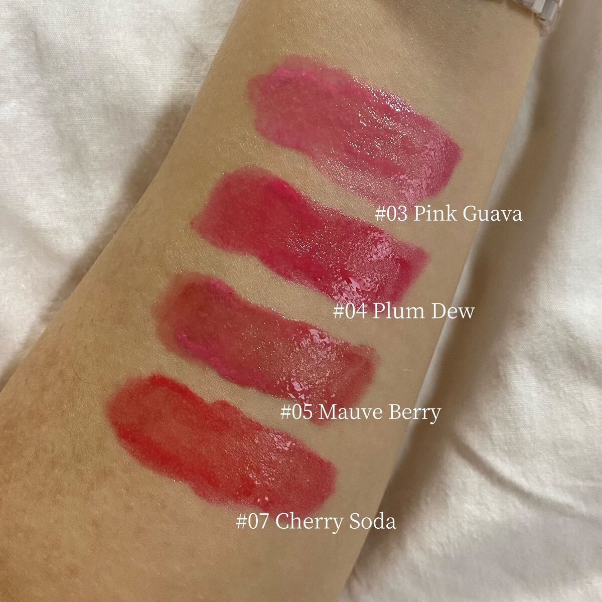 ジューシーデュイティント/dasique/リップティントを使ったクチコミ（2枚目）