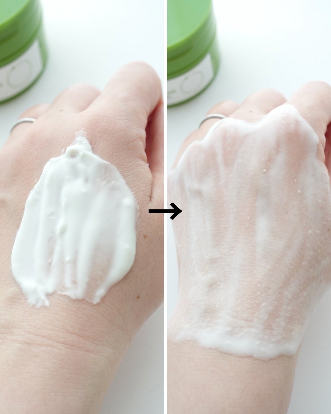 緑豆毛穴クレンジングミルクバーム/beplain/クレンジングバームを使ったクチコミ(5枚目)