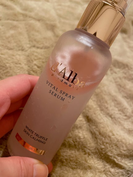 ダルバ ホワイトトリュフバイタルスプレーセラム/ダルバ/ミスト状化粧水を使ったクチコミ(2枚目)
