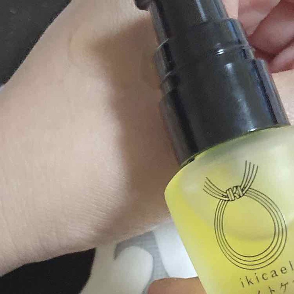 ナイトケアオリーブオイル/ikicael/フェイスオイルを使ったクチコミ(3枚目)