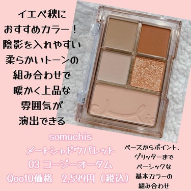 MATE SHADOW PALETTE/somuchis/アイシャドウパレットを使ったクチコミ（2枚目）