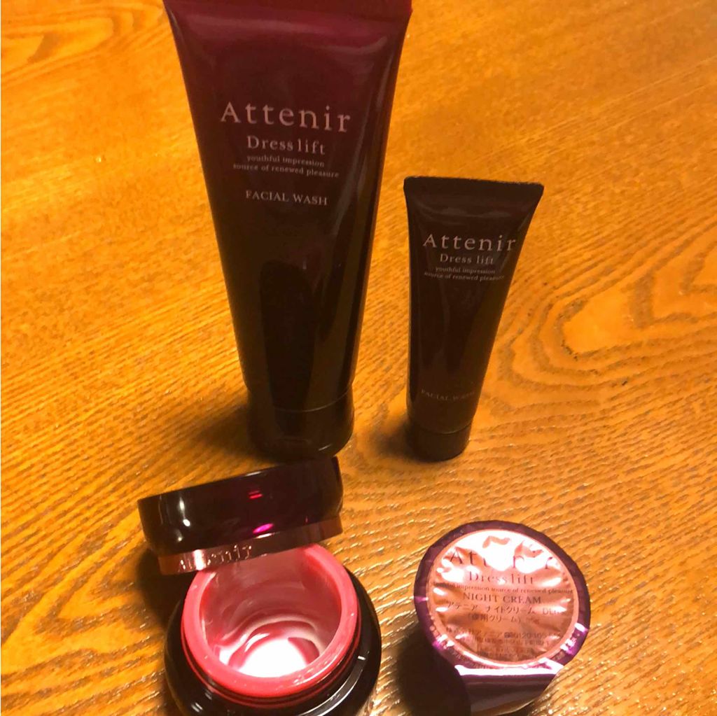 ドレスリフト ナイトクリーム【医薬部外品】/アテニア/フェイスクリームを使ったクチコミ（1枚目）