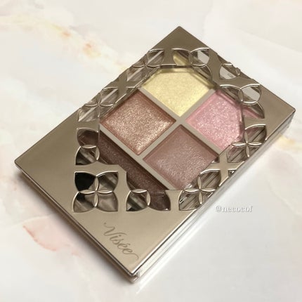 パノラマデザイン アイパレット/Visée/アイシャドウパレットを使ったクチコミ(4枚目)
