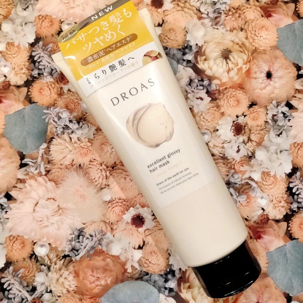 クレイヘアマスク エクセレントグロッシー/DROAS/ヘアマスク・ヘアパックを使ったクチコミ(1枚目)