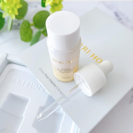 8デイズピュアビタミンCアンプル/VARI:HOPE/美容液を使ったクチコミ(2枚目)