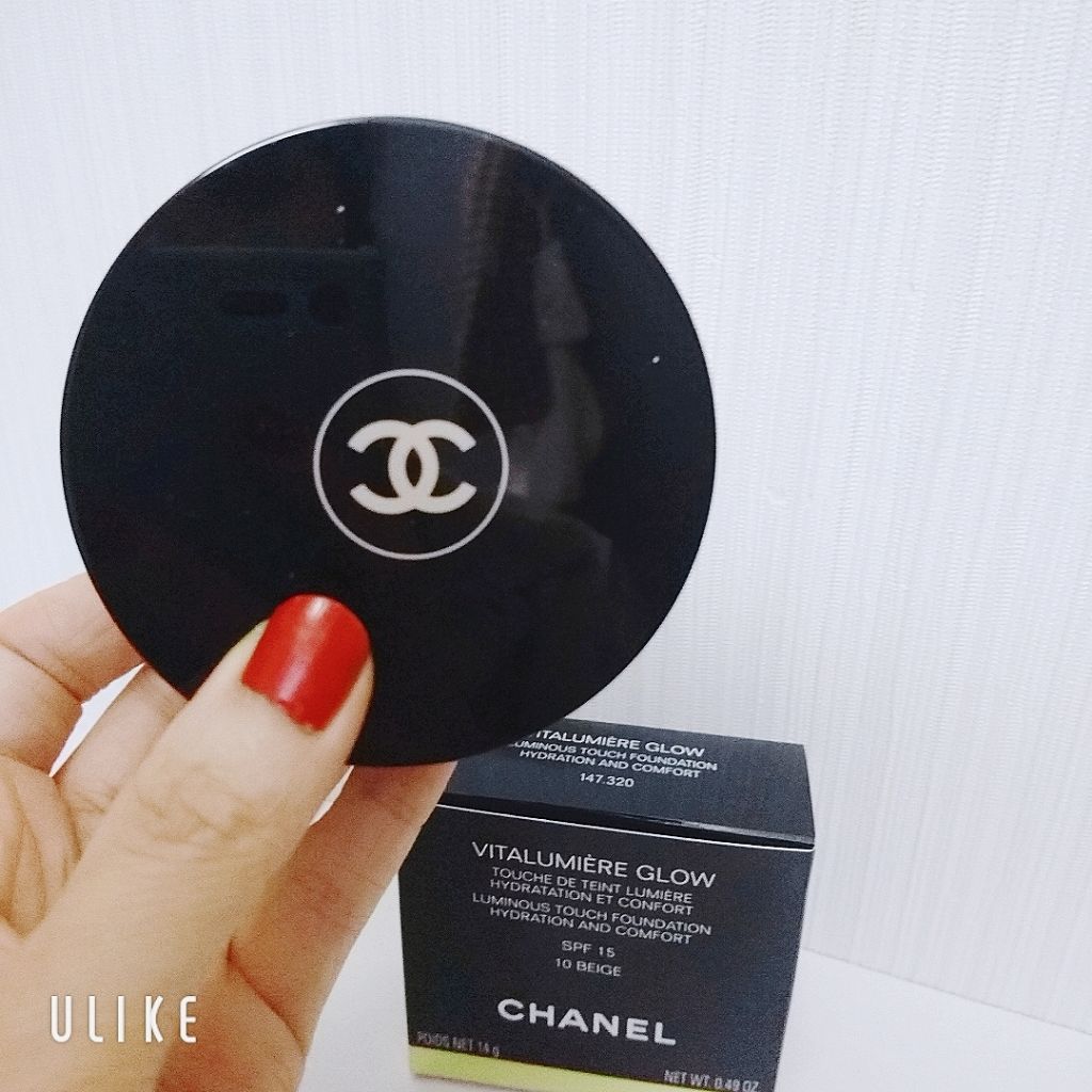 ヴィタルミエール グロウ/CHANEL/クッションファンデーションを使ったクチコミ(2枚目)